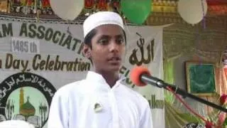 English Speech Miladunnabi 2011 Maunatul Islam Fiji