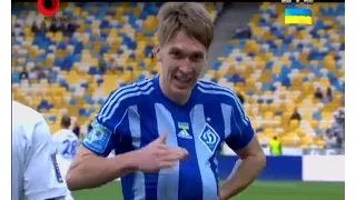 Динамо - Говерла - 5:0. Гол: Сергей Сидорчук (41')