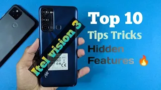| Itel vision 3 | Tips Tricks | Top 10 | Best Hidden Features in the 2024 |