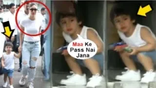 Taimur Ali Khan's CUTE Video HIDING From Mommy Kareena Kapoor At A Store