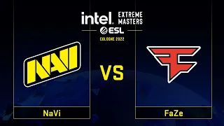 NaVi vs FaZe | Map 3 Ancient | IEM Cologne 2022 - Grand final