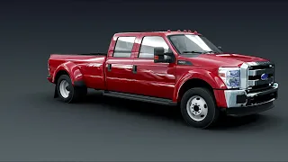 FORD F-550 Super duty 3d model