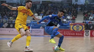 Resumen 1ºDivisión Futsal Jornada 18 Viña Albali Valdepeñas - Barça
