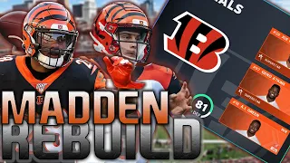 Joe Burrow + Tee Higgins is a LETHAL Combination! | Madden 21 Cincinnati Bengals Rebuild