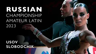 Usov - Slobodchik | JIVE | amateur LATIN | Russian Championship 2023 - 4K