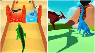 ALL LEVELS in Dino Rush Game!