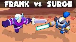 FRANK vs SURGE ⚔️ 1vs1 ⚔️  Brawl Stats