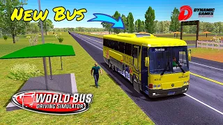 World Bus Driving Simulator - New Update | New Bus Gameplay