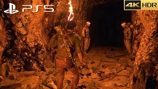 Uncharted 4: A Thief's End Walkthrough (PS5) Chapter 19: Avery's Descent (4K 60FPS)