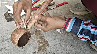 घर पर बनाओ वीडियो देख कर राजस्थानी एक तारा गिटार / How to make ektara with coconut