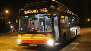 SMRT Buses [MAN  NL323F] (A22) SMB1453E on Service NR6