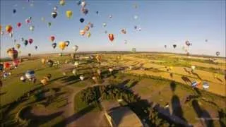World record hot air balloon flight Lorraine Mondial Air Ballons 2013 July 31st