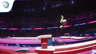 Christina WEGSCHEIDER (AUT) - 2018 Artistic Gymnastics Europeans, junior qualification vault