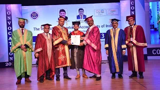 ICAI Convocation 2023 🧑‍🎓 l CA Kunal Singhal l Dreams come true #charteredaccountant #icaistudents