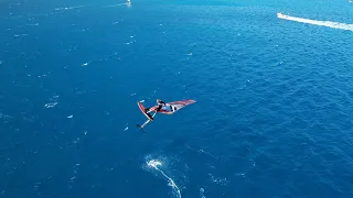 Summertime Foilstyle Windsurfing - Vasiliki, Greece