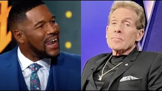 Michael Strahan Speaks On Skip Bayless & His Damar Hamlin Tweets & Calls Him Out For LYING