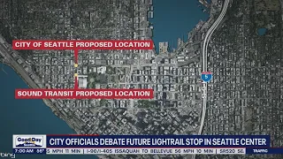City officials debate future lightrail stop in Seattle Center | FOX 13 Seattle