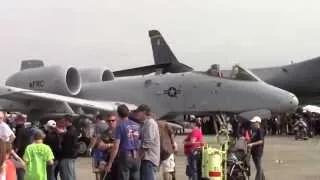 2015 Great New England Airshow Whiteman AFB A-10 Static Walkaround