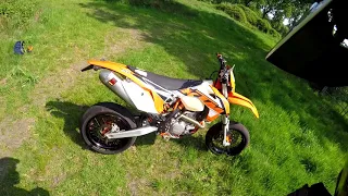 KTM EXC 500 Supermoto | Vlog | Umbau bericht | TÜV