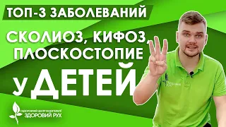 Сколиоз, кифоз и плоскостопие у детей. Почему эти заболевания не пройдут просто так? КИНЕЗИТЕРАПИЯ