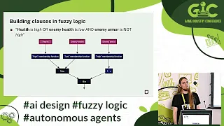 Utility AI configuration as fuzzy logic rules - Rafał Tyl || QED Games ||