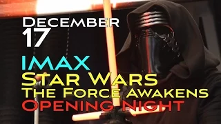 STAR WARS Opening Night at the San Jose IMAX Theater!