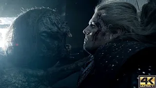 The Witcher Netflix l Geralt vs Striga l  Epic Action Fight Scene (S01S03)