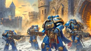 Can Warhammer Space Marines Save Castle From Aliens & Khorne Evils : Epic Castle Battle | UEBS 2!