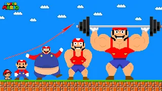 Evolution of Super Mario: Growing Up Compilation!