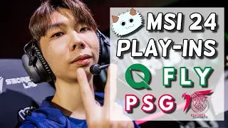 THE GREATEST SUPPORT OF ALL TIME | FLY vs PSG | MSI 2024 LIVEVIEW