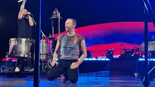 Coldplay Milano VIVA LA VIDA FRONTE PALCO