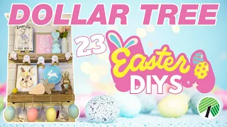 23 Easter Dollar Tree DIYS & Finds! Spring Coffee Bar Decor