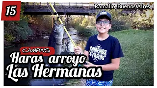 "Haras #Camping Arroyo Las Hermanas" 3 campings en 1, cascadas, balneario y pesca asegurada!🚗🌳🐟