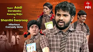 Hyper Aadi, Dorababu,Shanti Swaroop & Raising Raju Hilarious Comedy Skits | Jabardasth | ETV