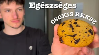 Ezt az “amerikai” CSOKIS KEKSZ-et készítsd el! (egyszerű és egészségesebb)