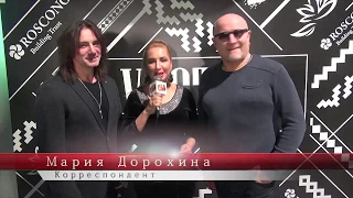 Андрей    Храмов  и  Геннадий Климкович -  группа «Земляне»   на  «Vostok Fashion Day»  в Москве