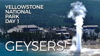 RVing Yellowstone National Park | Day 1: Geysers Galore!