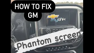 How to Fix GM Phantom Screen Chevy Silverado 2500