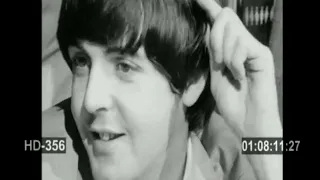 The Beatles 1964 John Lennon and Paul Mccartney pranking each other funny Mclennon