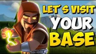 COC LIVE BASE VISITING AND TIPS AND TRICKS | CLASH OF CLANS