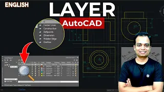 LAYERS Management for Orthographic Projection in AutoCAD