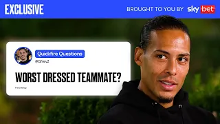 Virgil Van Dijk’s 19 Questions with Gary Neville