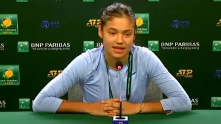 Emma's Post Match Interview Discomfort and Awesome Reply