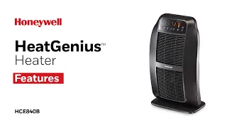 Honeywell HeatGenius™ Ceramic Heater HCE840/HCE845 - Product Feature Overview