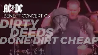 Dirty Deeds Done Dirt Cheap | AC/DC BENEFIT CONCERT 2003 | Darrell Nutt on Drums