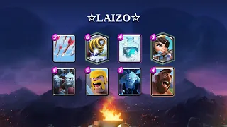 ☆LAIZO☆ | Hog Rider deck gameplay [TOP 200] | November 2020