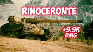 Rinoceronte - 5 Frags 9.9K Damage - Handsome but weak! - World Of Tanks