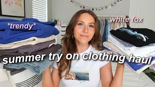 HUGE SUMMER TRY ON CLOTHING HAUL 2023 | WHITE FOX BOUTIQUE (building my summer wardrobe!)