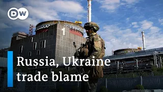 More than a dozen blasts shake Ukraine nuclear power plant | DW News