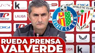 ERNESTO VALVERDE RUEDA DE PRENSA COMPLETA previa al GETAFE - ATHLETIC